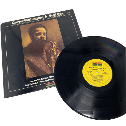 Grover Washington Jr SOUL BOX Vinyl LP Record VG+