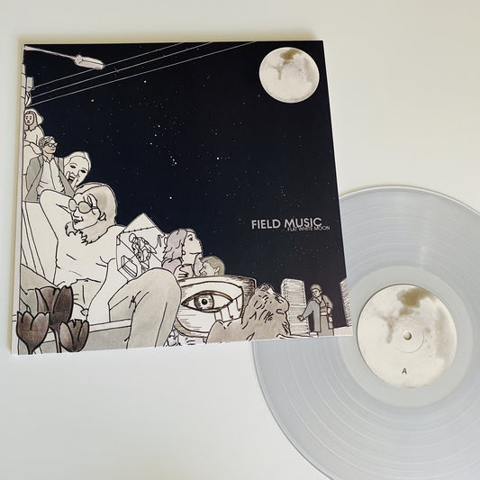 Field Music FLAT WHITE MOON Limited Edition NEW SEALED CLEAR VINYL RECORD LP