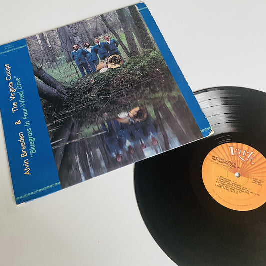 Alvin Breeden & the Virginia Cutups BLUEGRASS IN 4-WHEEL DRIVE Vinyl LP Record