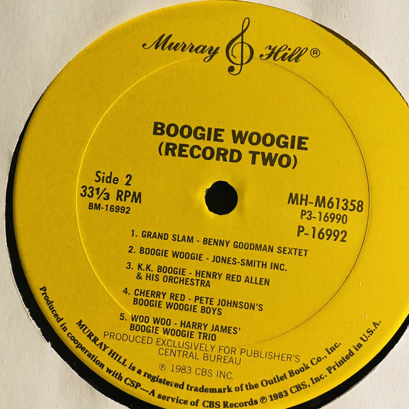 Boogie Woogie-Piano, Small Group & Big Band Classics ‘29-‘47 VINYL 3xLP RECORDS
