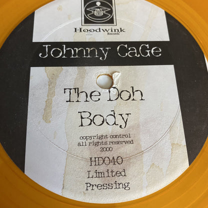 Johnny Cage THE DOH BODY Color Vinyl 12” EP Record VG+