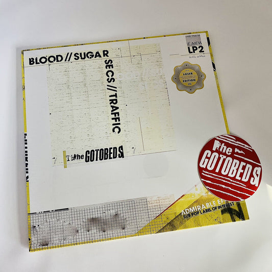 The Gotabeds BLOOD SUGAR SECS TRAFFIC Colored Vinyl LP Record LOSER ED. Sealed