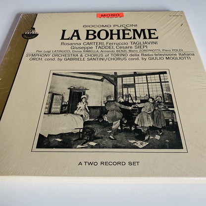 Giocomo Puccini  La Bohème MONO Vinyl 2LP Records SEALED