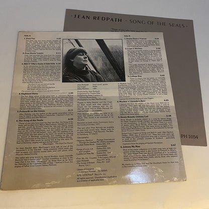 Jean Redpath SONG OF THE SEALS Vinyl LP Record Irish Folk VG+ w/booklet