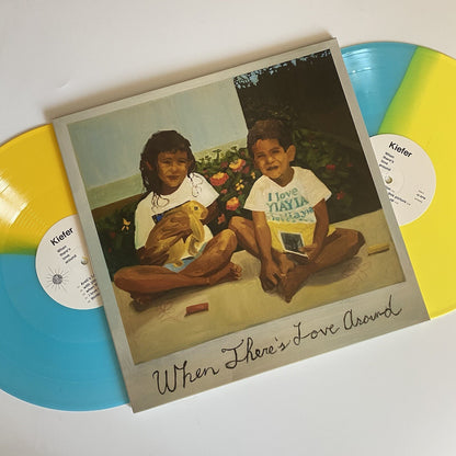 Kiefer WHEN THERE'S LOVE AROUND Color Vinyl 2xLP Records NEW Mint
