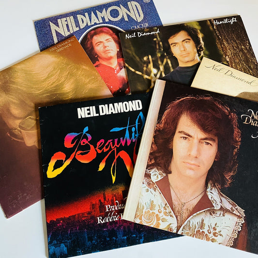 NEIL DIAMOND Vinyl LP Records LOT 6 Albums VG+/VG+