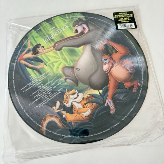 THE JUNGLE BOOK Music From.. ORIGONAL SOUNDTRACK Picture Vinyl LP Record NEW