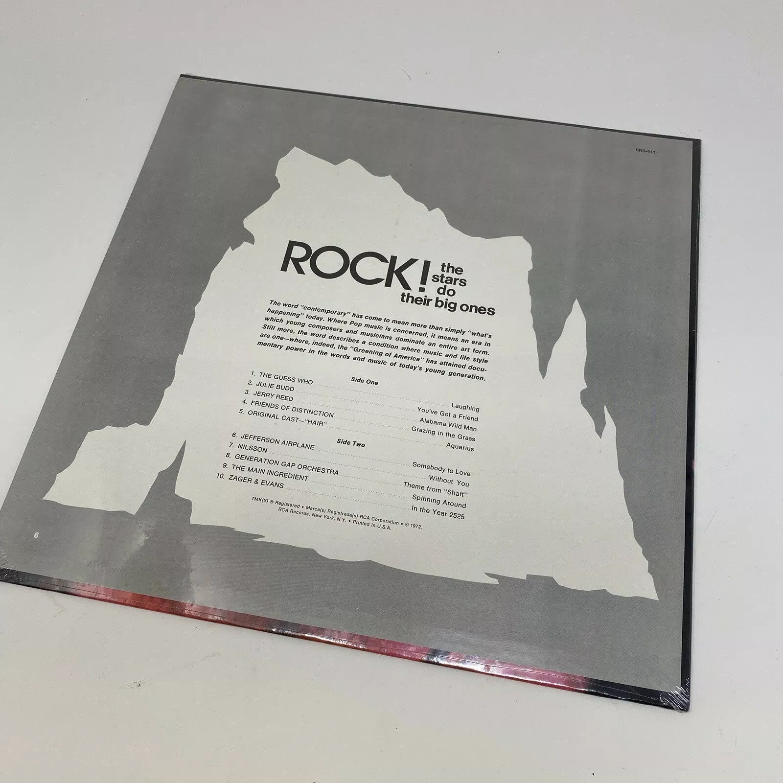ROCK! The Stars Do The Big Ones COLLECTORS EDITION Sealed Vinyl LP 1972