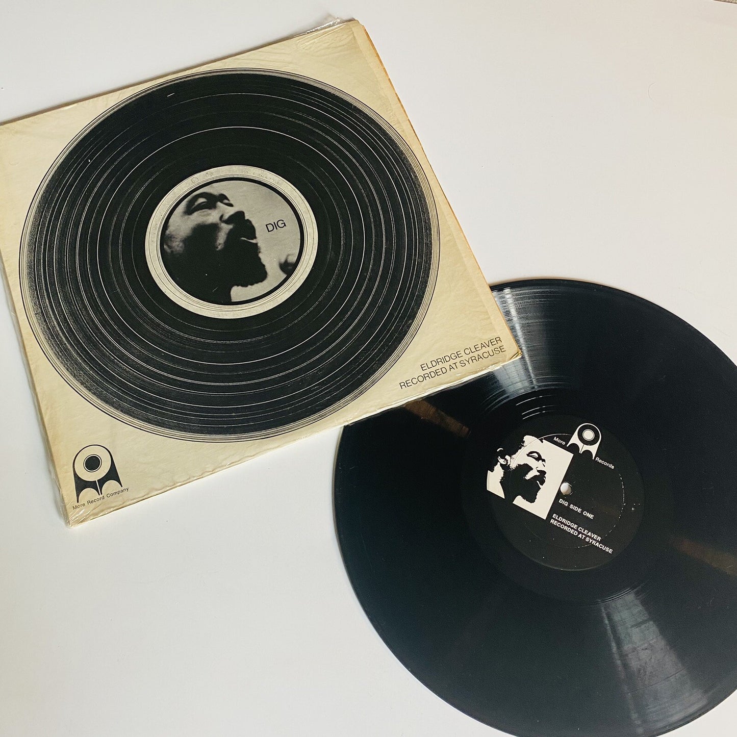 Eldridge Cleaver RECORDED AT SYRACUSE “DIG” Vinyl LP Record FIRST EDITION VG+