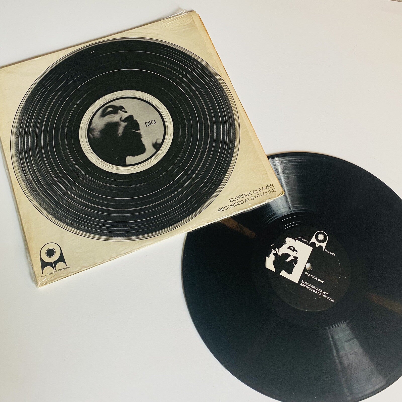 Eldridge Cleaver RECORDED AT SYRACUSE “DIG” Vinyl LP Record FIRST EDITION VG+