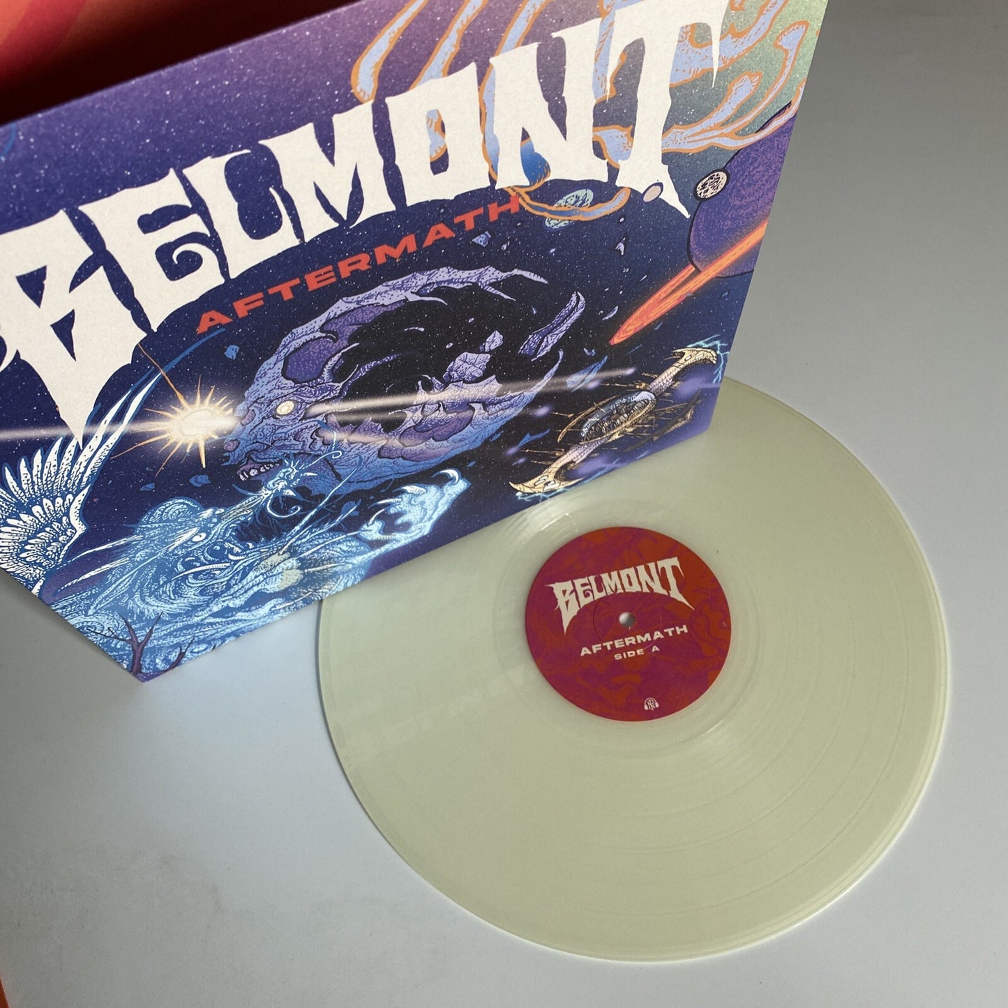 Belmont AFTERMATH Glow-in-the-dark Vinyl LP Record 400 PRESSED New