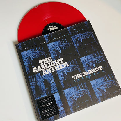 The Gaslight Anthem 59 SOUND SESSIONS Red Vinyl Record + Photo Book IMPORT NEW