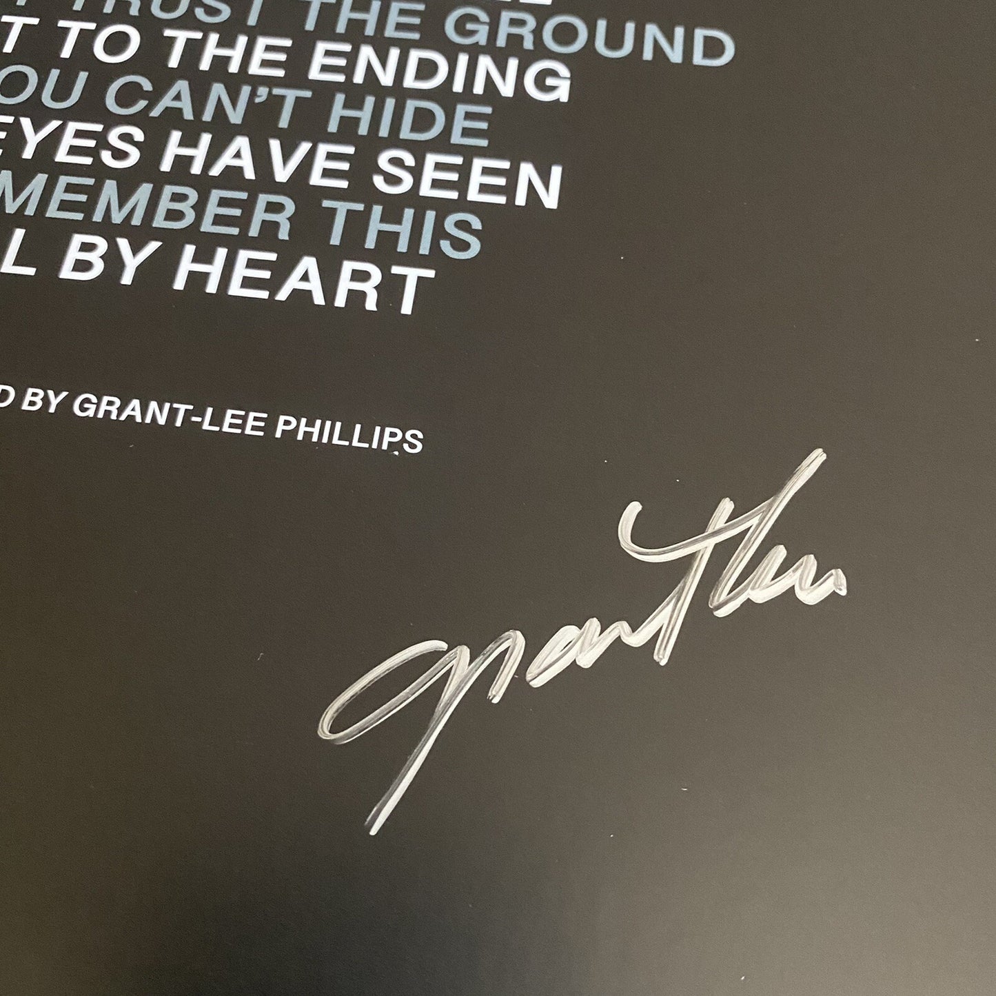 Grant Lee Phillips ALL THAT YOU CAN DREAM Autographed Vinyl LP Record NEW