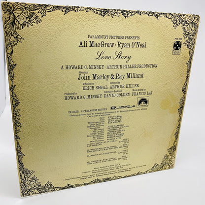 Love Story DIALOGUE AND MUSIC FROM MOVIE Vinyl 2xLP Record w/Ali MacGraw VG/VG+