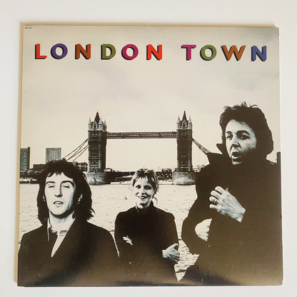 Paul McCartney Wings LONDON TOWNE Vinyl LP Record SW11777 VG+