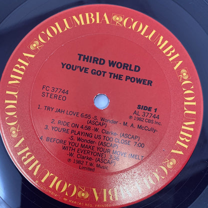 Third World YOU’VE GOT THE POWER Vinyl LP Record VG+