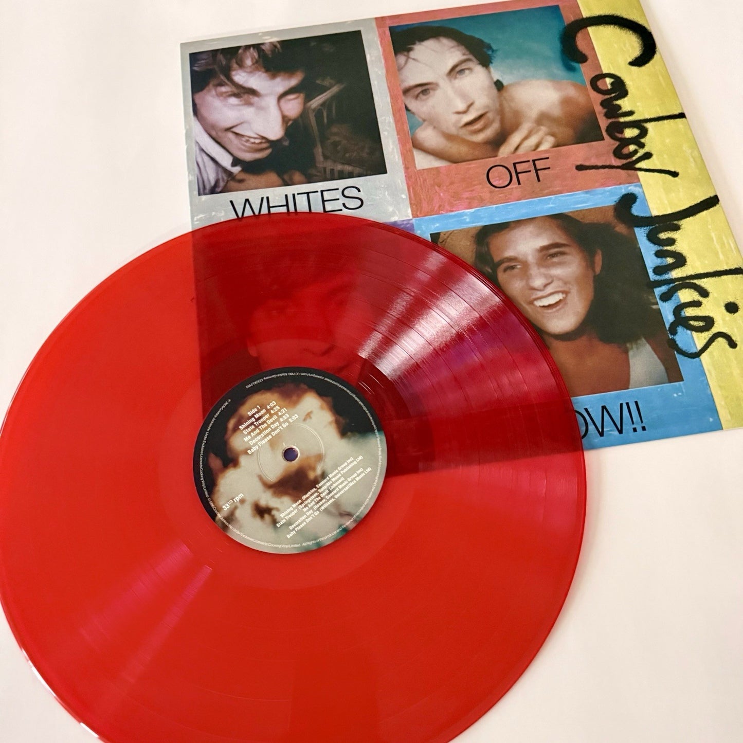 Cowboy Junkies WHITES OFF EARTH NOW Color Vinyl 180g LP Record NEW Audiophile RE