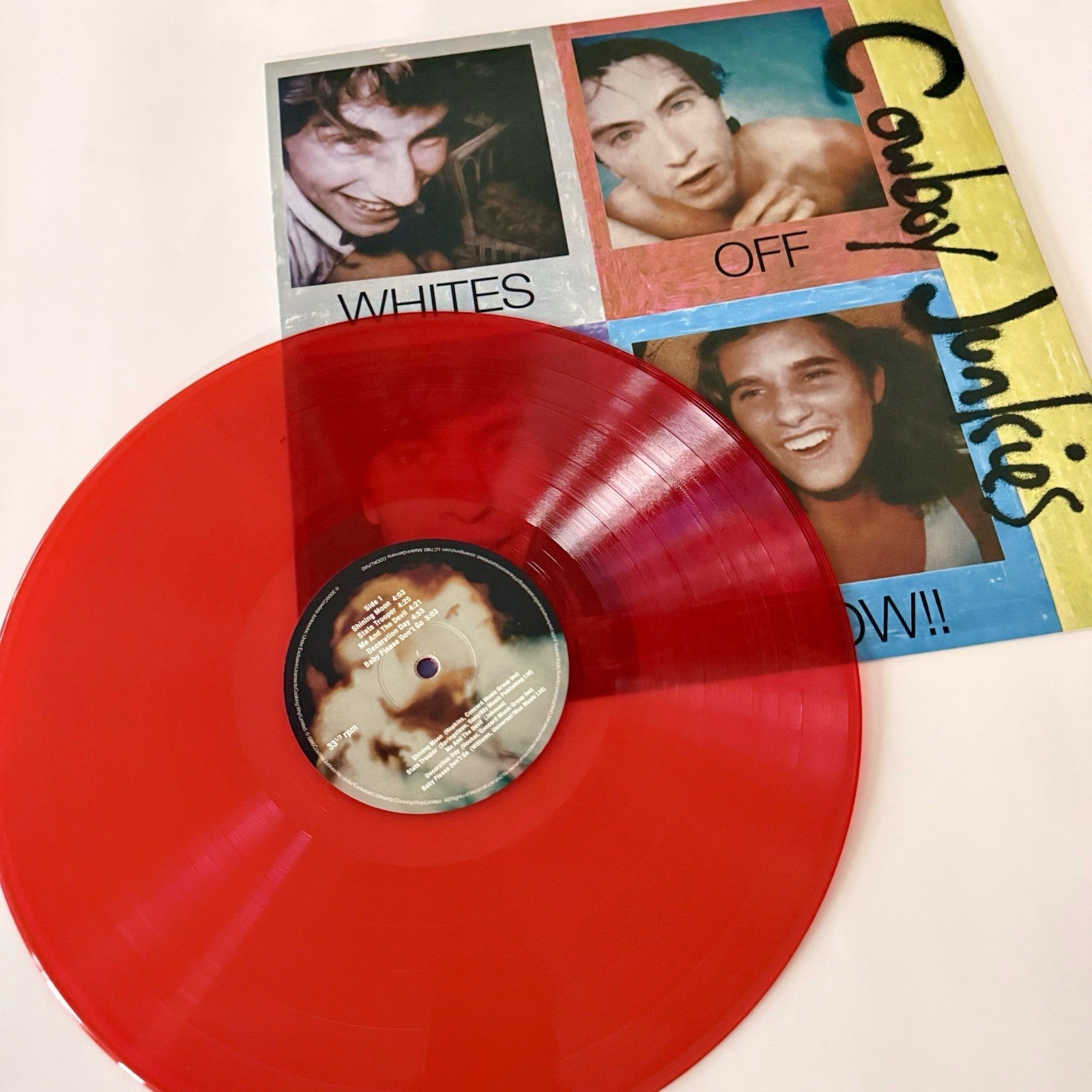 Cowboy Junkies WHITES OFF EARTH NOW Color Vinyl 180g LP Record NEW Audiophile RE
