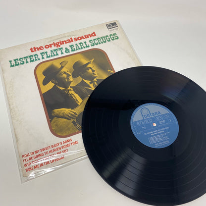 Leater Flatt & Earl Scruggs THE ORIGINAL SOUND Vinyl LP Record VG+