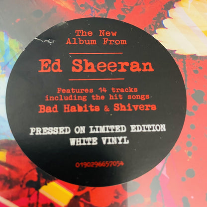Ed Sheeran EQUAL Color Vinyl LP Record NEW Sealed