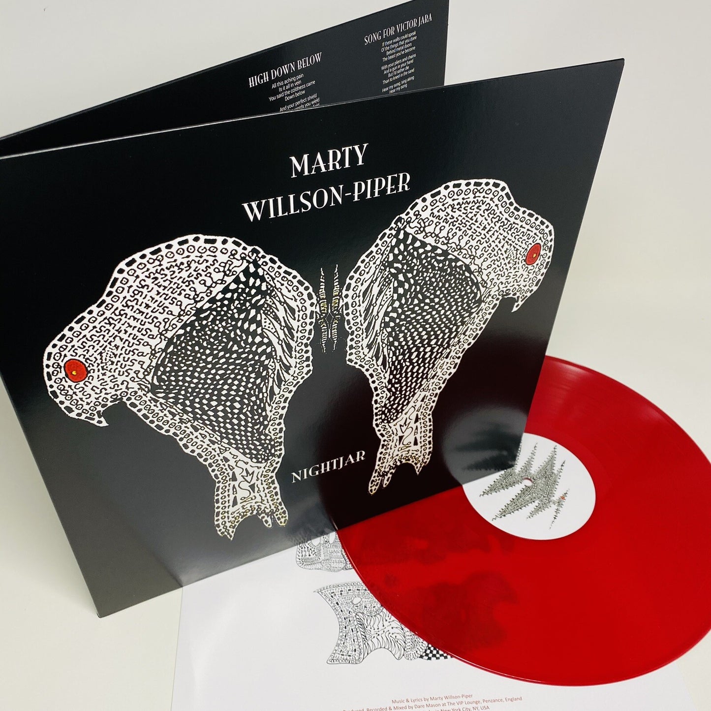 Marty Wilson Piper NIGHTJAR Color Vinyl LP Record  THE CHURCH