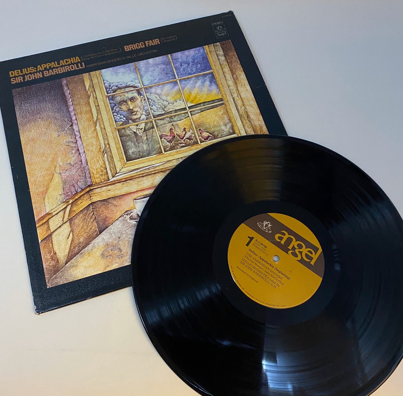 Frederick Delius APPALACHIA BRIGG FAIR Vinyl LP Record 36756 VG+
