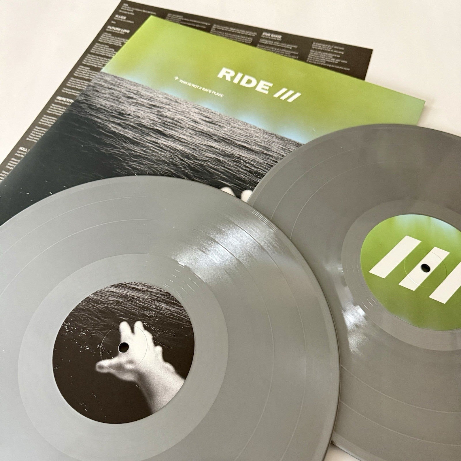 Ride - This Is Not A Safe Place [New Vinyl LP] Colored Vinyl, Silver