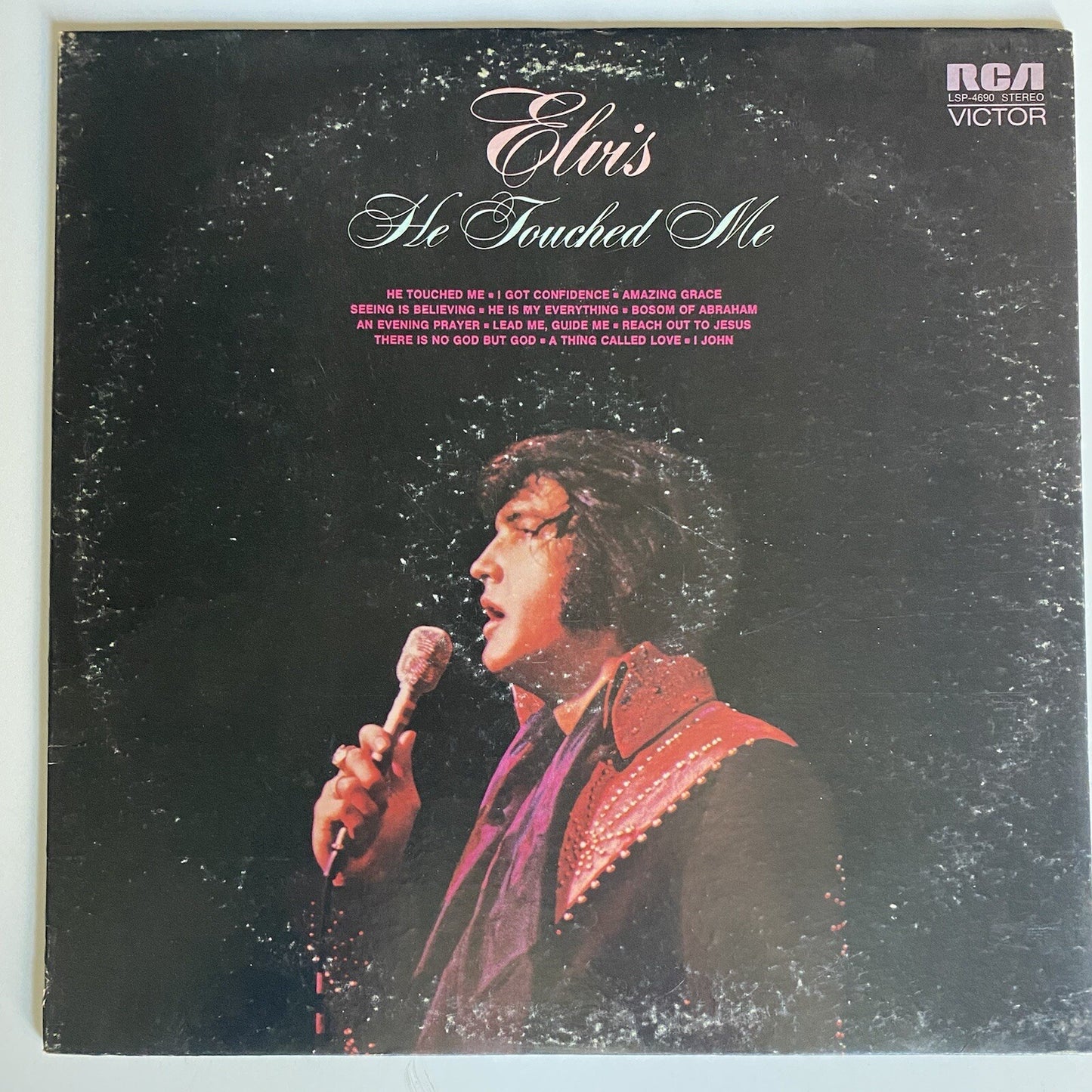 Elvis Presley HE TOUCHED ME Vinyl LP Record VG/VG+
