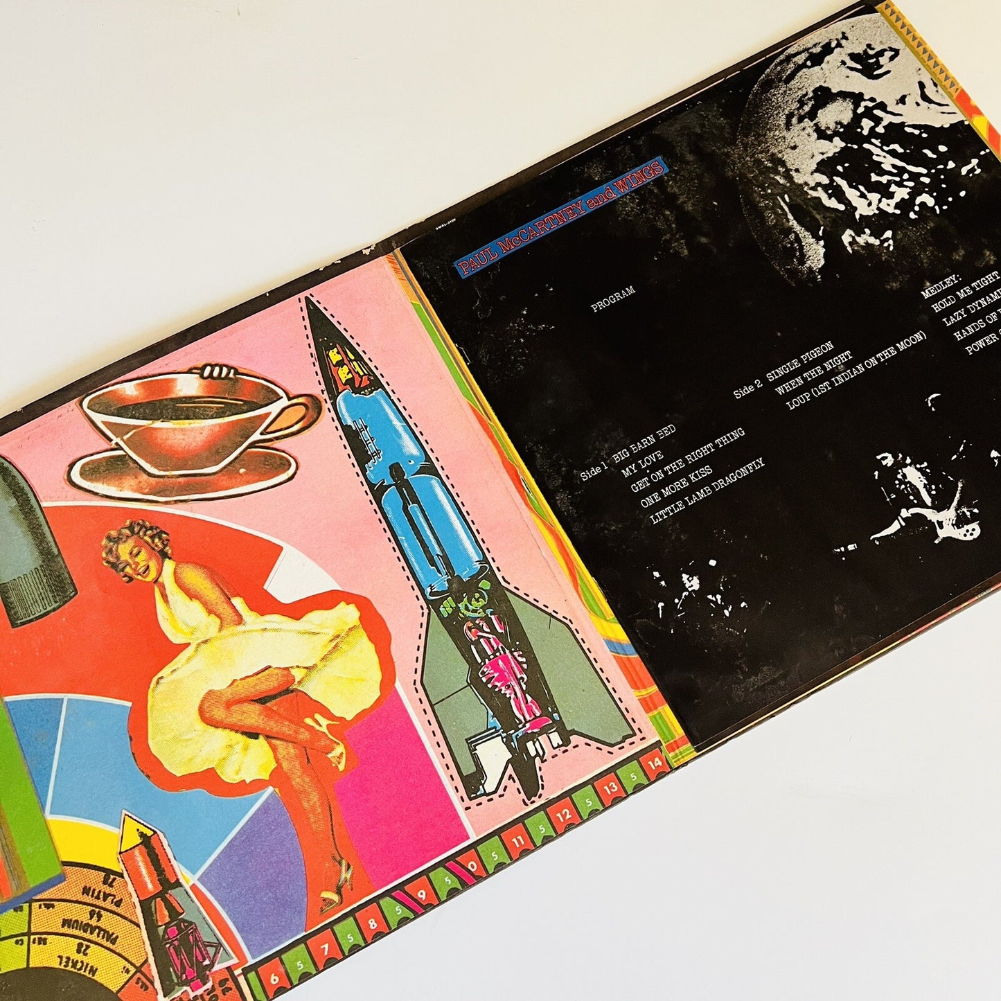 Paul McCartney & Wings RED ROSE SPEEDWAY Vinyl LP Record GF w/compl booklet VG+