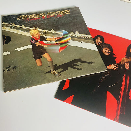 Jefferson Starship FREEDOM AT POINT ZEVO Vinyl LP Record VG+