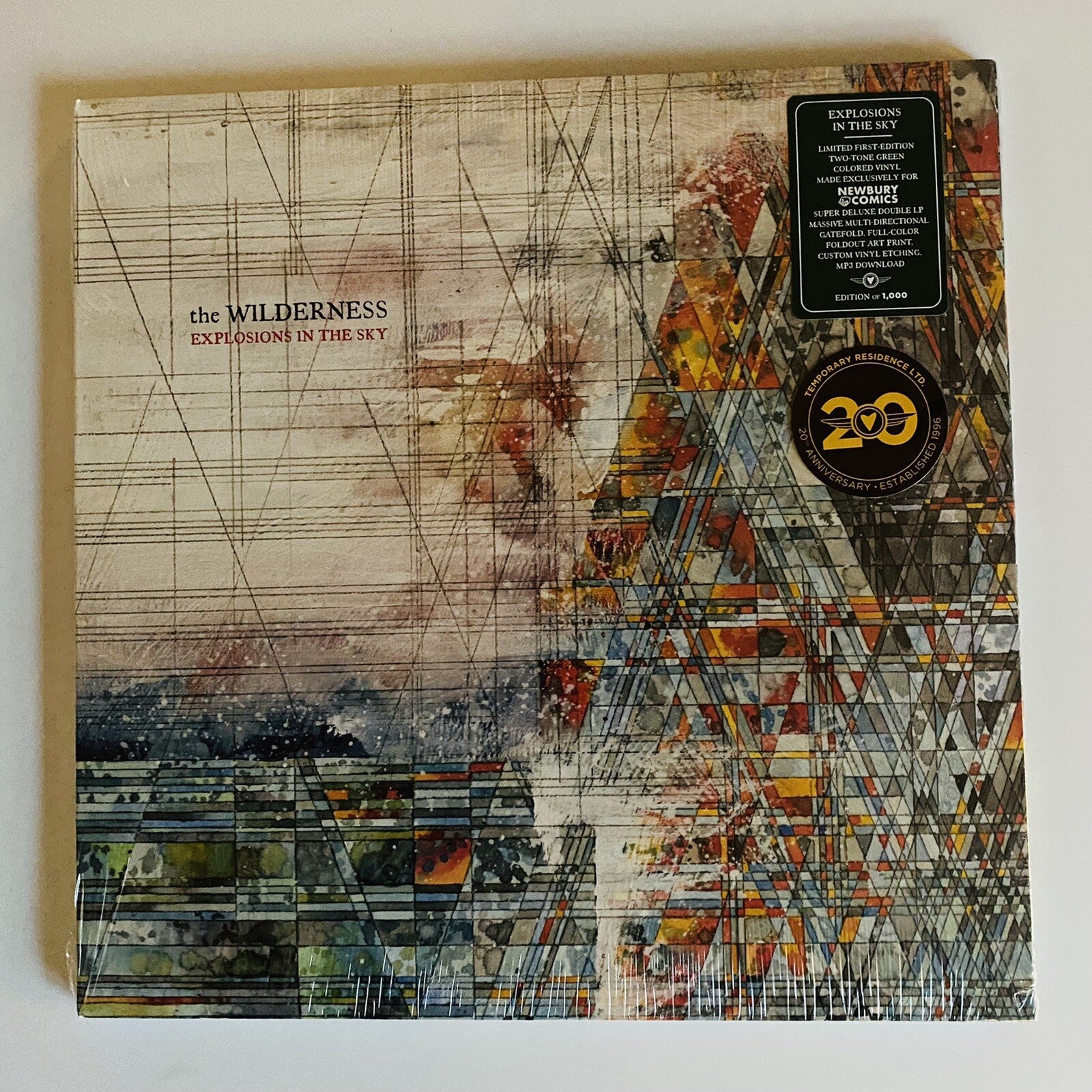 Explosions in the Sky THE WILDERNESS Color Vinyl 2xLP Record DELUXE 1ST EDITION