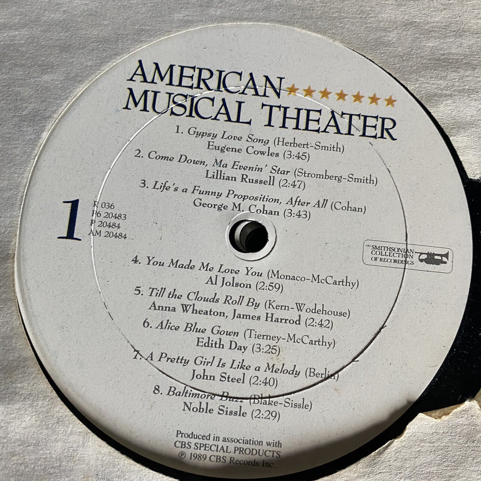 American Musical Theater SMITHSONIAN Vinyl 5xLP Records VG+