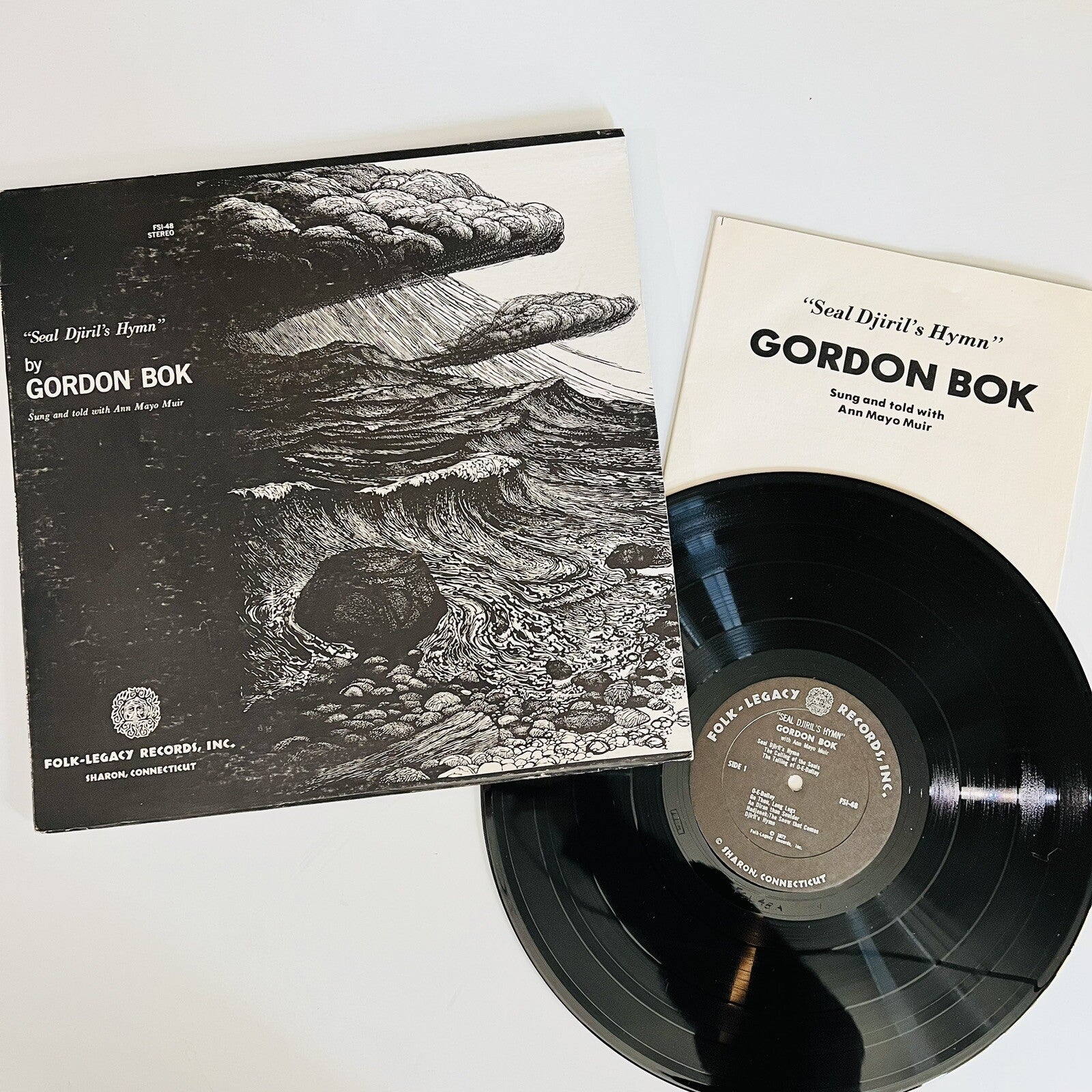 Gordon Bok SEAL DJIRIL'S HYMN Vinyl LP Record VG+