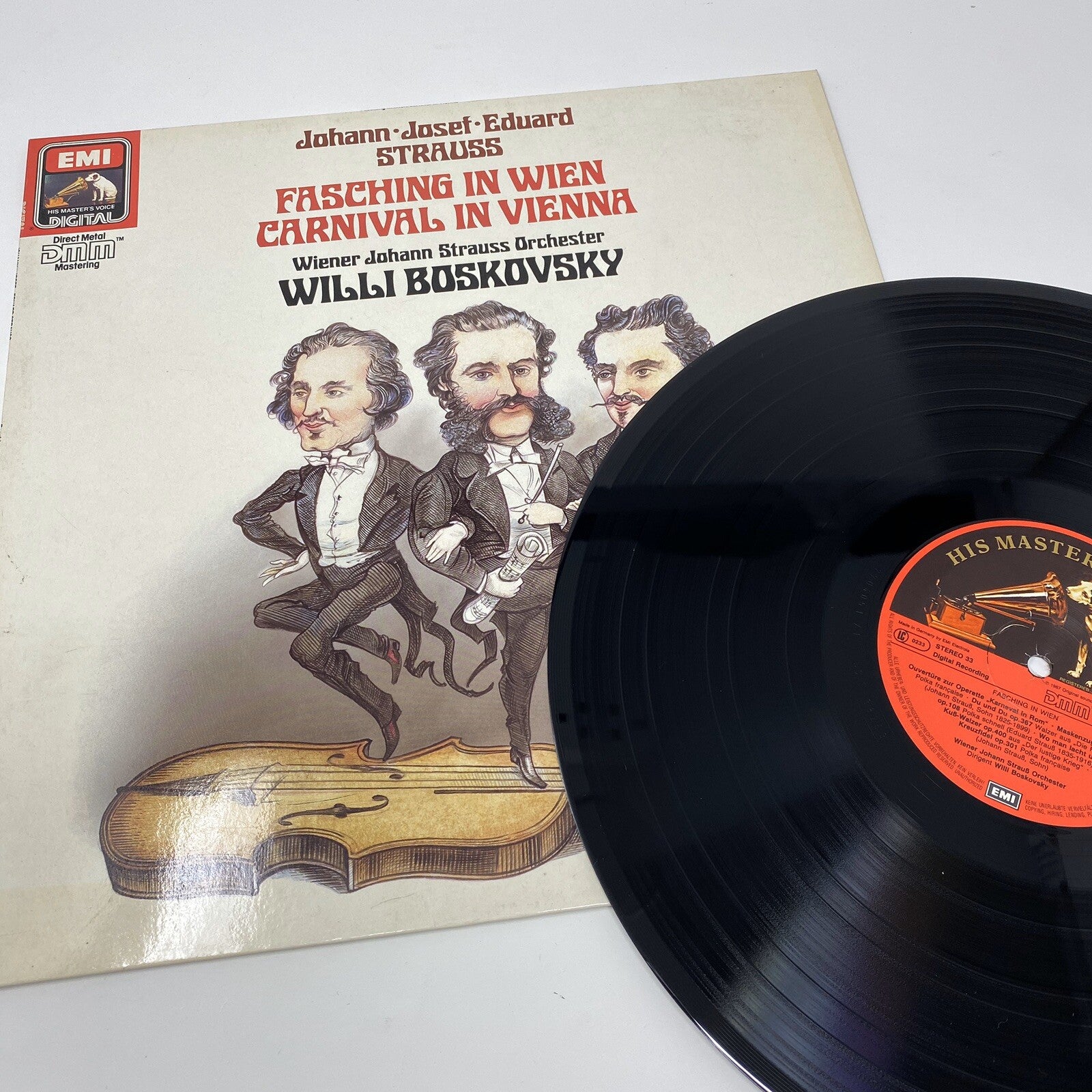 Carnival In Vienna JOHANN STRAUSS ORCHESTRA Vinyl LP Record NEW