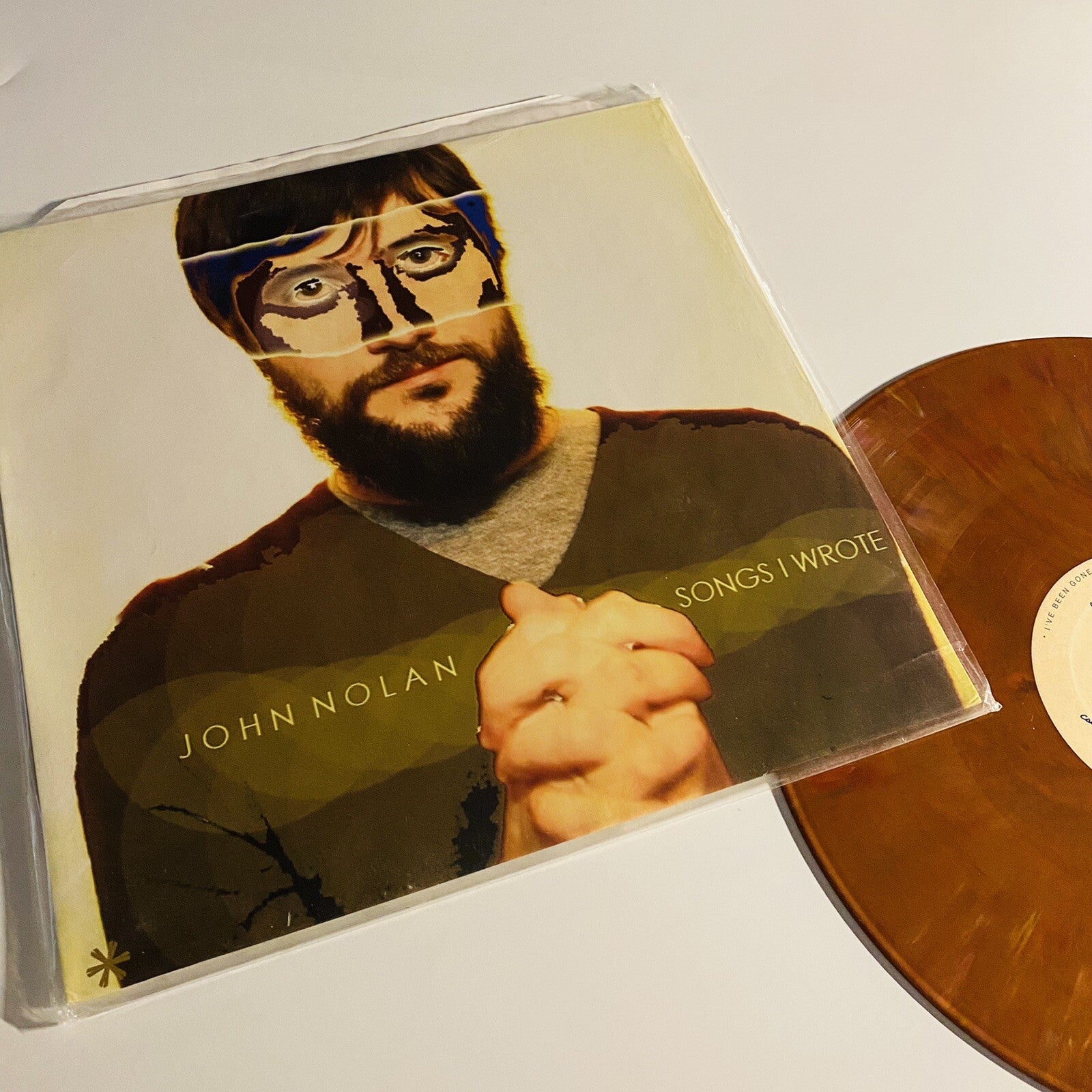 John Nolan (Taking Back Sunday) SONGS I WROTE Color/Numbered Vinyl LP Record NM
