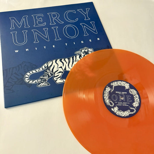 Mercy Union WHITE TIGER Color Vinyl LP Record NEW Orange