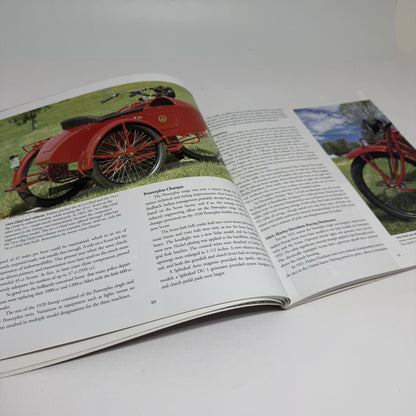 INDIAN MOTORCYCLES by J. Hatfield, H. Halberstadt  SIFT BOOK, Excenllent Cond.