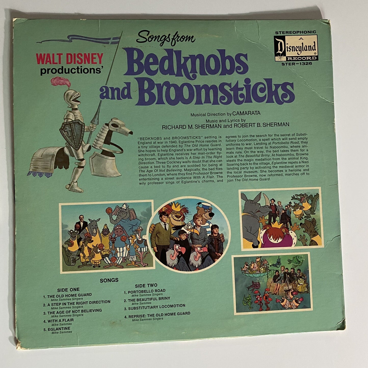 7 Walt Disney Vinyl Record Bundle/Bambi /Alice Wonderland / Pinocchio & more VG+