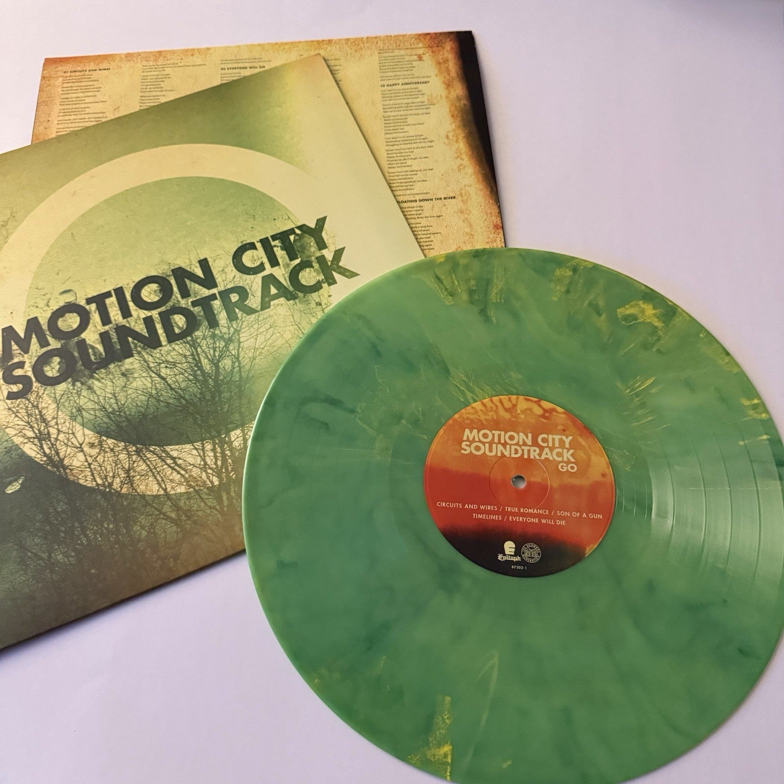 Motion City Soundtrack GO Color Vinyl LP Record NEW