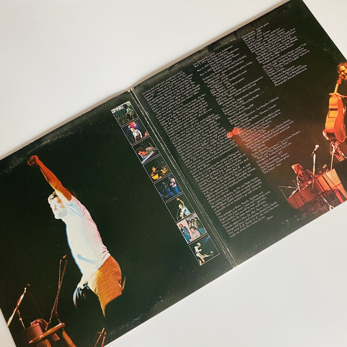 Harry Chapin GREATEST STORIES LIVE Vinyl 2xLP Redeks