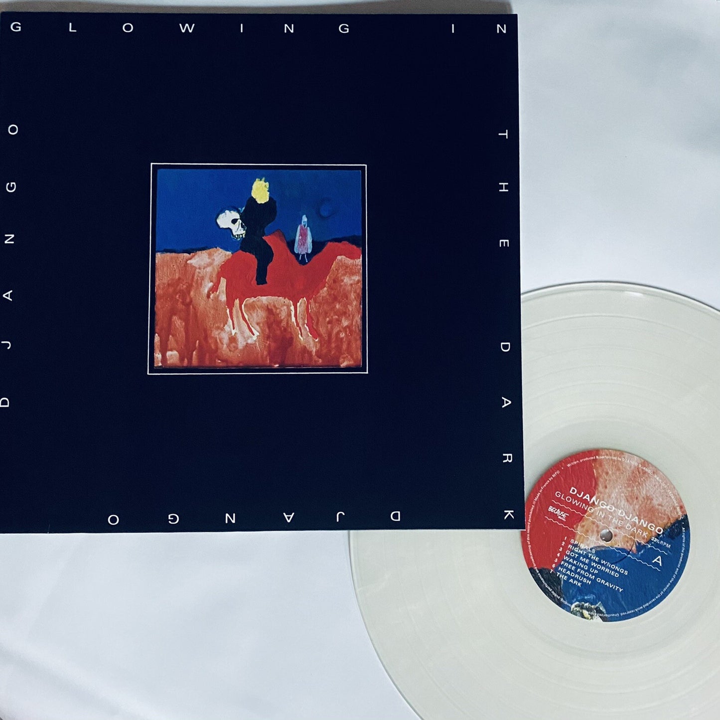 Django Django GLOWING IN THE DARK Glow-In-the-Dark Vinyl LP Record NEW