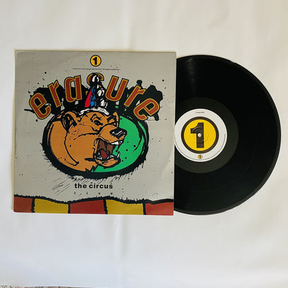 Erasure THE CIRCUS Remix 12” Vinyl LP Record Mute66 – VG+