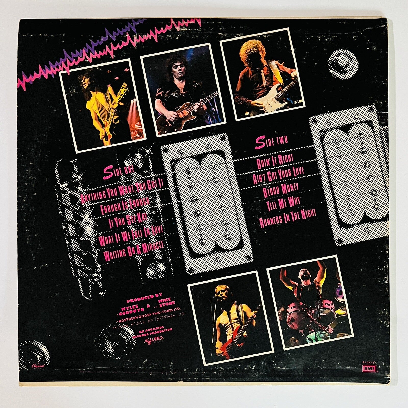 April Wine POWER PLAY Vinyl LP Record VG+