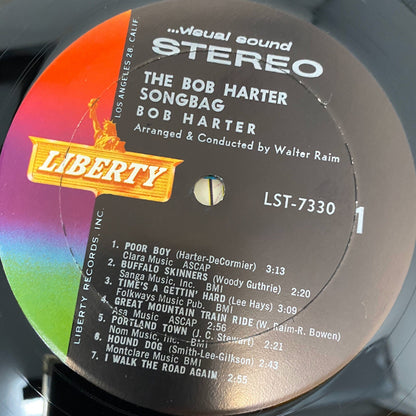 THE BOB HARTER SONGBAG Vinyl LP Record FOLK LST 7330 VG+