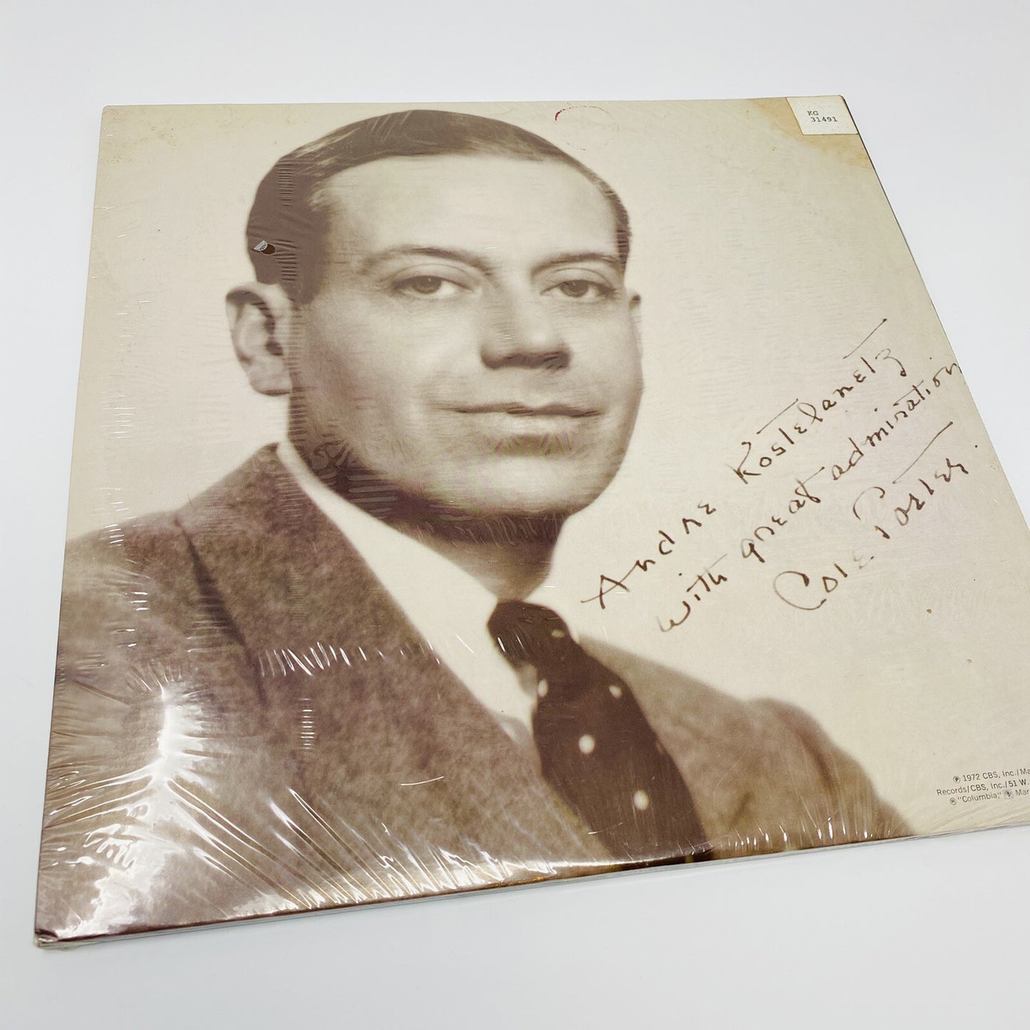 Andre Kostelanetz PLAYS COLE PORTER w/DOUGLAS FAIRBANKS Vinyl 2LP Record SEALED