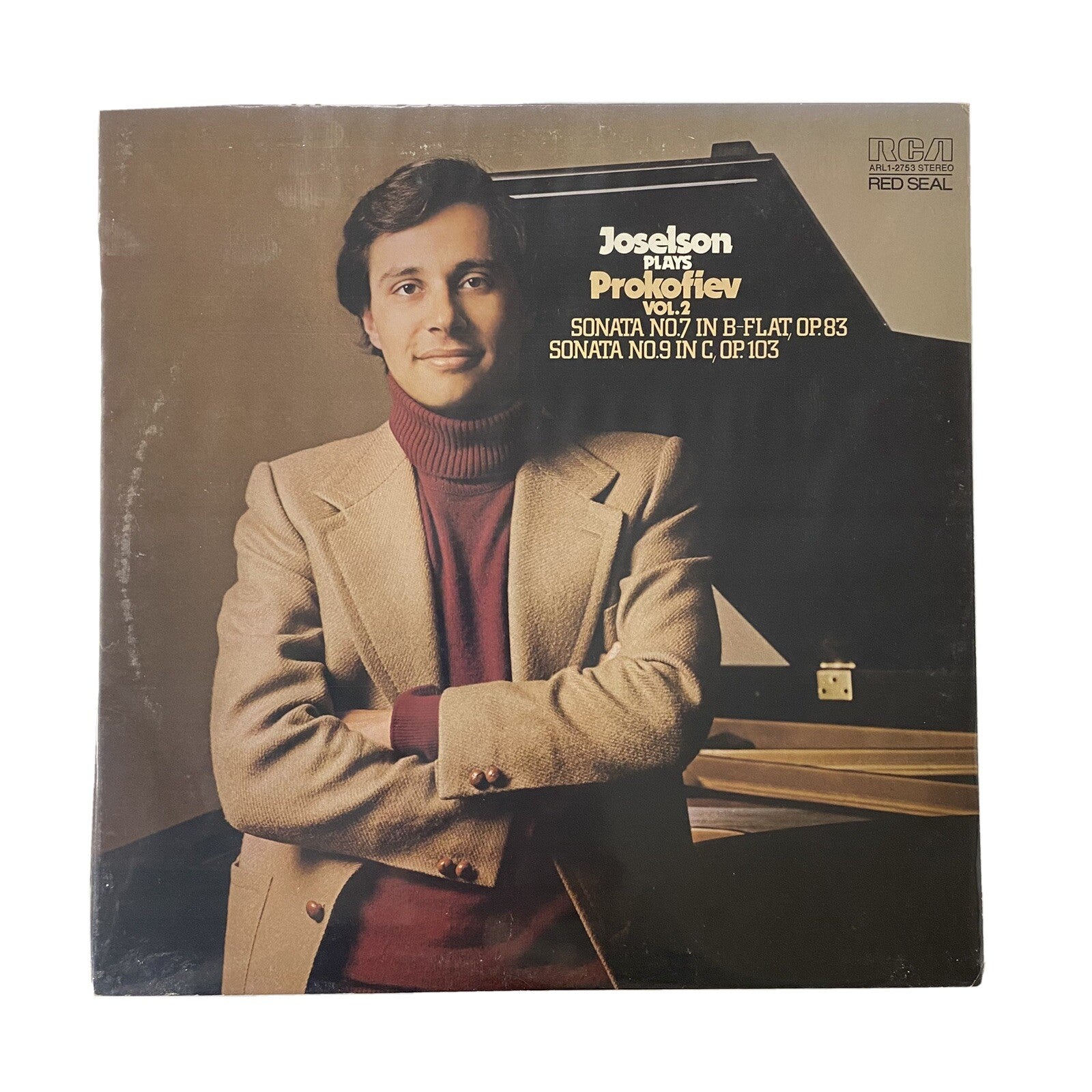 TEDD JOSELSON Plays Prokofiev Vol. 2 VINYL LP RECORD RCA Red Seal VG+