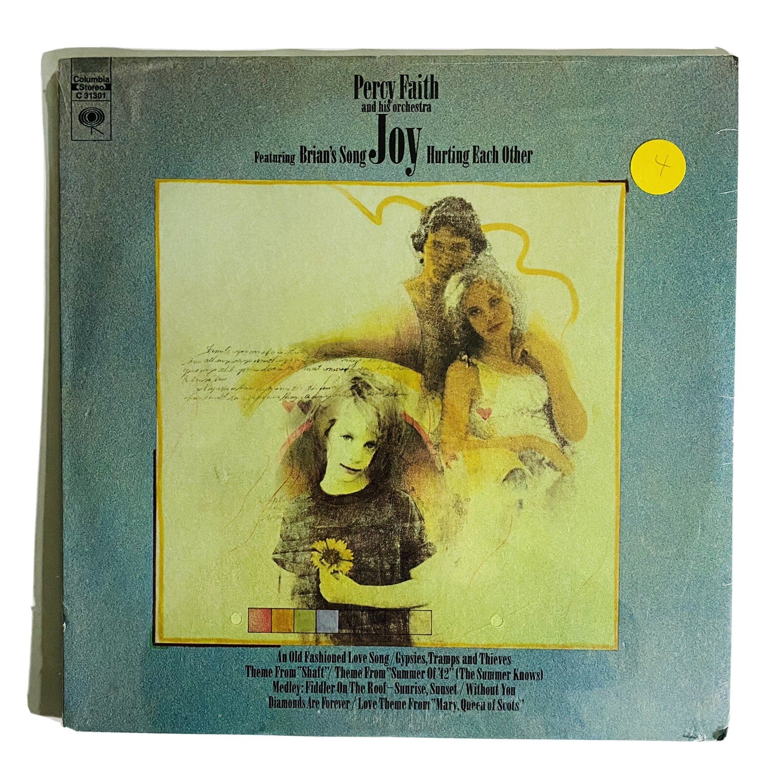 Percy Faith and his Orchestra FEATURING BRIAN’S SONG JOY Vinyl LP Record SEALED