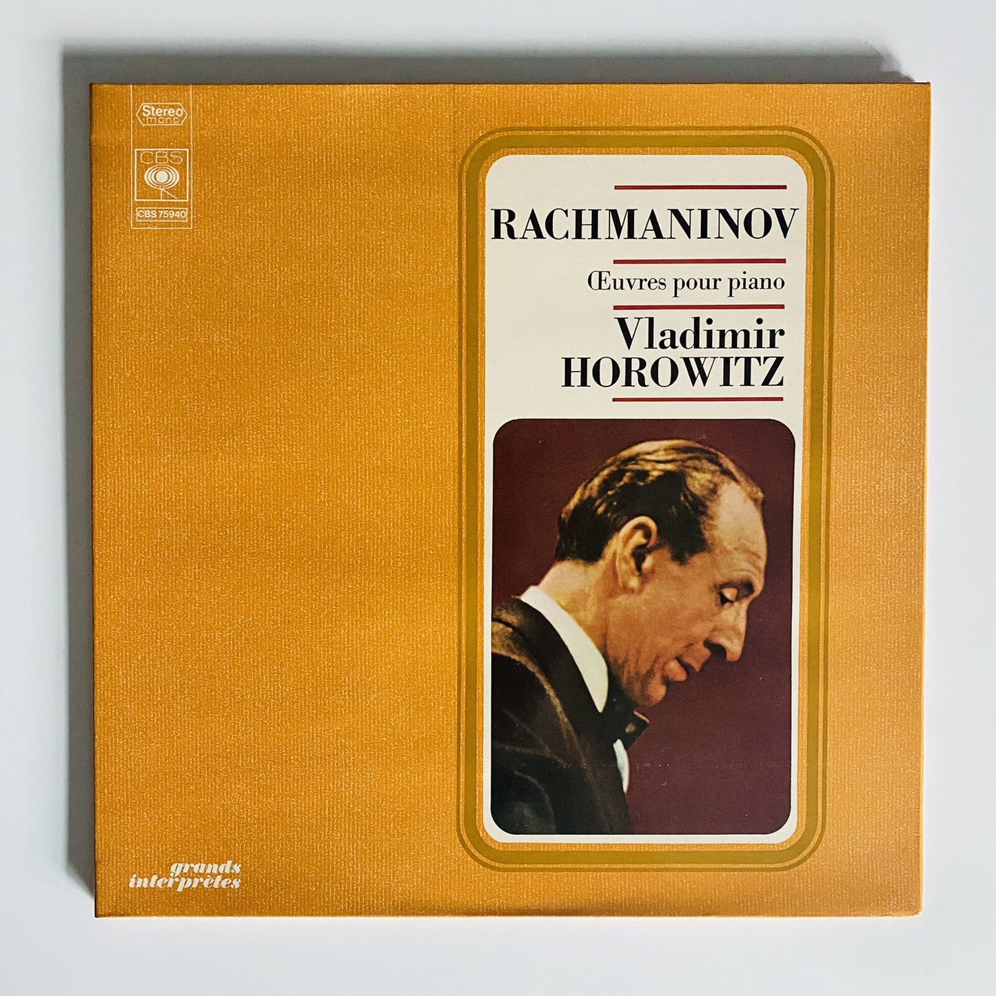 Sergei Vasilyevich Rachmaninoff - Œuvres Pour Piano VINYL LP RECORD VG+