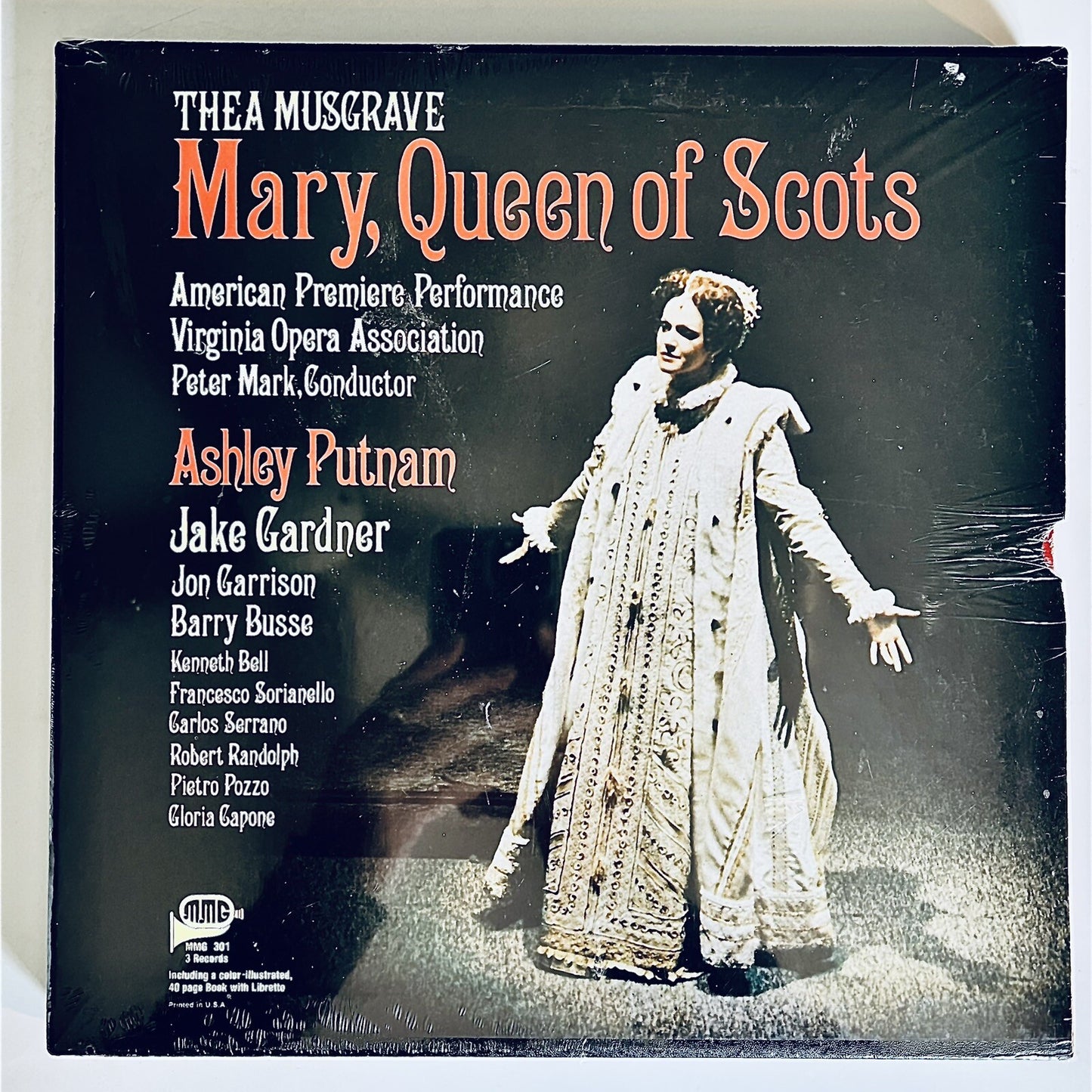 THEA MUSGRAVE Mary, Queen Of Scots VIRGINIA OPERA Putnam VINYL 3 LP Box SEALED