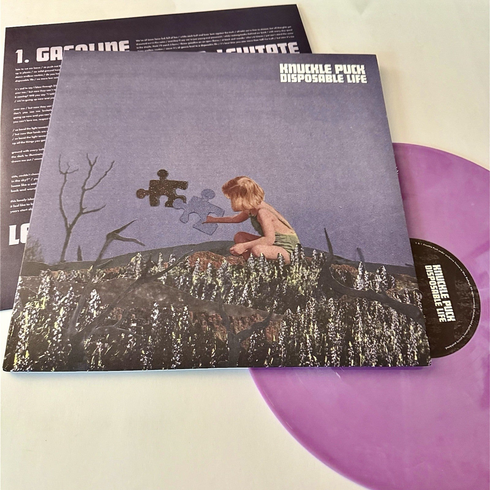 Knuckle Puck DISPOSABLE LIFE Color Vinyl EP Record NEW